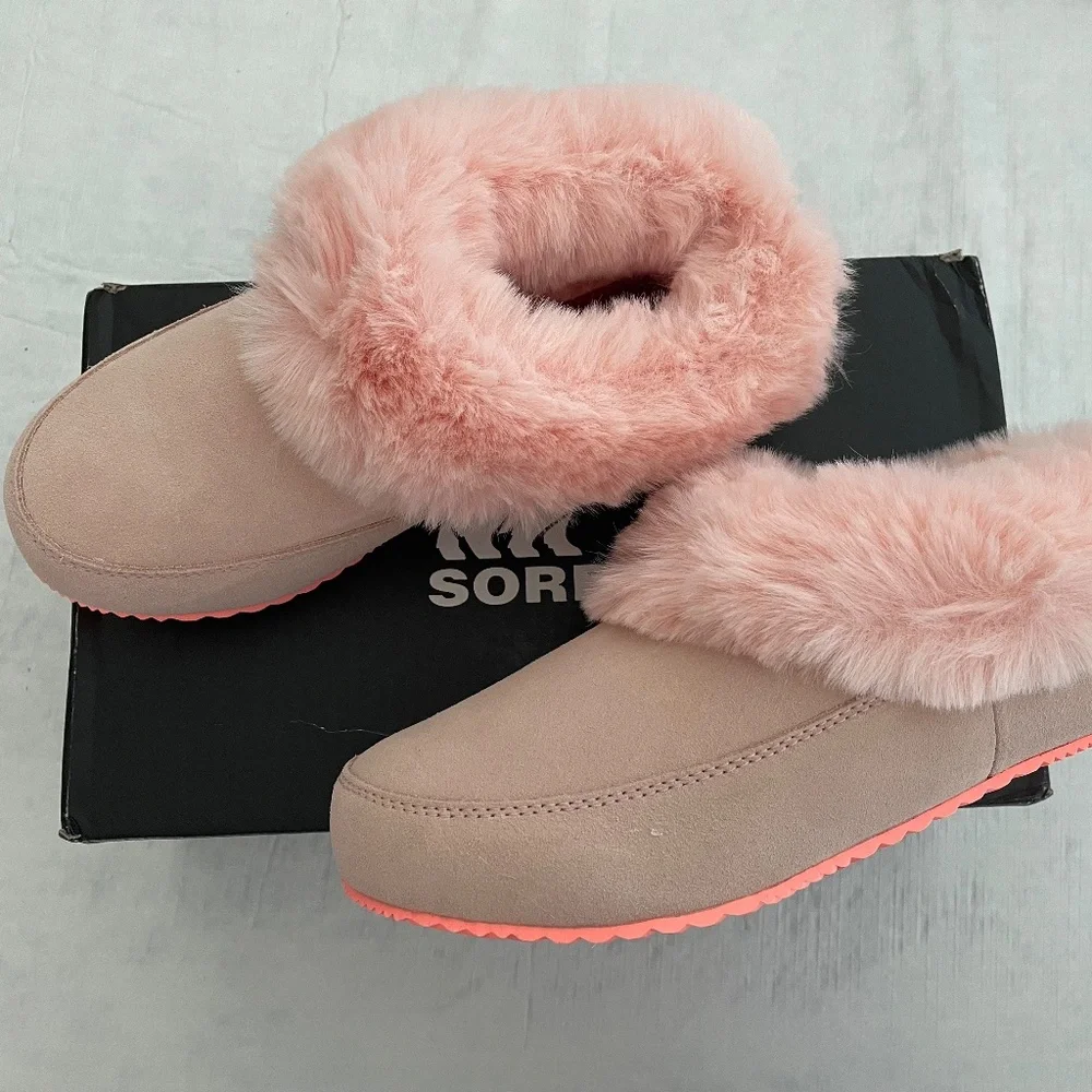 NIB Sorel Coffee Run Cozy Slipper Womens Size 7 NIB - Picture 3 of 9